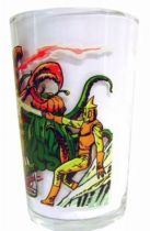 Spectreman - Amora Mustard glass - Spectreman fighting Monsters