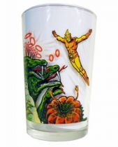 Spectreman - Amora Mustard glass - Spectreman vs. 3 Headed Dragon