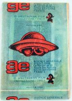 Spectreman - Pochette de 6 vignettes autocollantes - AGE 1982