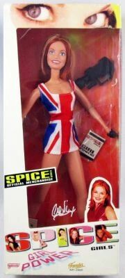 Spice Girls - Geri Halliwell \ Ginger Spice\  fashion doll - Galoob Famosa