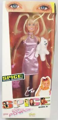 Spice Girls - Poup�e 28cm - Emma Bunton \ Baby Spice\  - Galoob Famosa