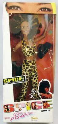 Spice Girls - Poup�e 28cm - Melanie Brown \ Scary Spice\  - Galoob Famosa