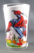 Spideman - Amora Mustard Glass - Spider-man (vintage TV series)