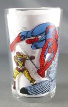 Spideman - Amora Mustard Glass - Spider-man vs Shocker (vintage TV series)