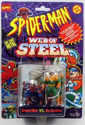 Spider-Man - Animated Serie - Web of Steel 3\  die-cast figures - Spidey vs. Dr. Octopus