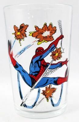 Spider-Man - Verre � Moutarde Amora - L\'Araign�e - Marvel Comics Group 1980