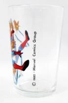 Spider-Man - Verre &agrave; Moutarde Amora - L\'Araign&eacute;e - Marvel Comics Group 1980