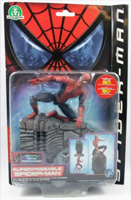 Spider-Man (2002 movie) - Toy Biz - Super Poseable Spider-Man