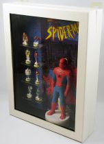 Spider-Man 1996 Animated Series - Boxed gift-set of porcelain bean-figures