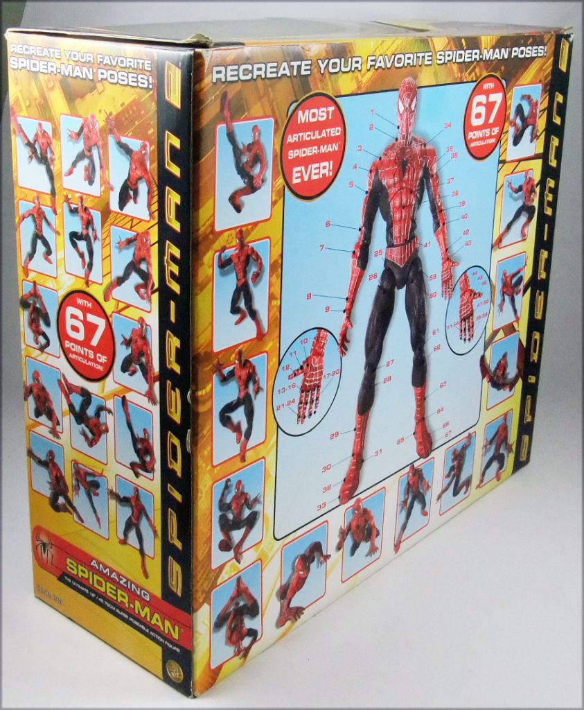 Spider-Man 2 (2004 movie) - Amazing Spider-Man Super Poseable 18