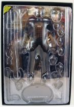 Spider-Man 3 - Spidey costume noir (Tobey Maguire) avec diorama Sandman - Figurine 30cm Hot Toys Sideshow MMS165