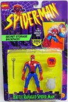 Spiderman - Animated Serie - Battle Ravaged Spider-Man