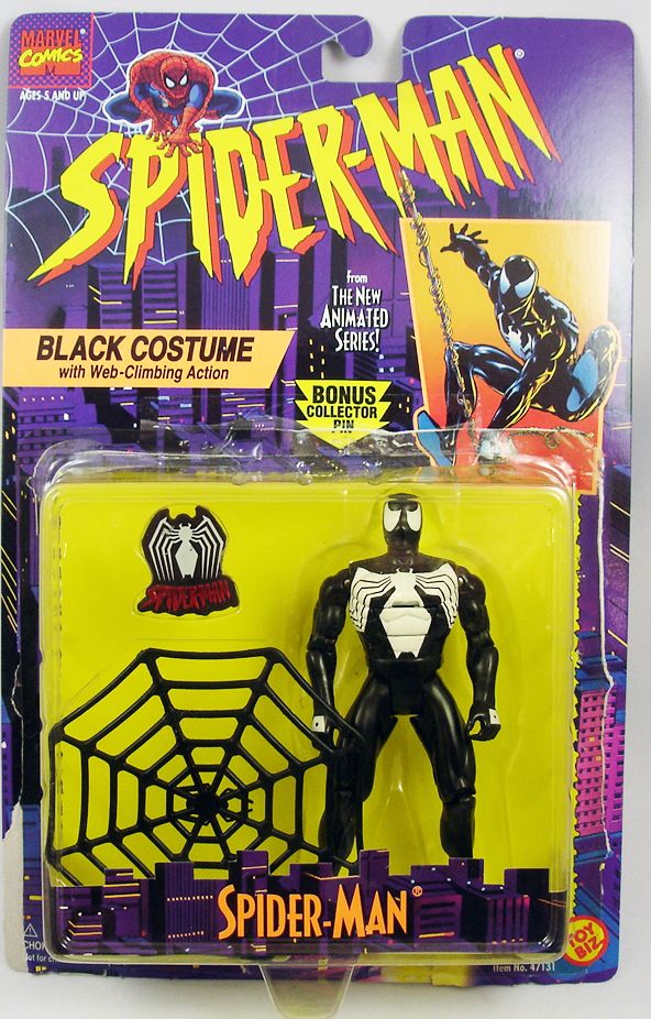 Spider-Man - Animated Serie - Black Costume Spider-Man