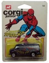 Spiderman - Corgi Junior Ref. 56 - Spidervan (mint on card)