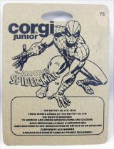 Spiderman - Corgi Junior Ref. 75 - Spidercopter (mint on card)