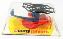 Spiderman - Corgi Junior Ref. 75 - Spidercopter (mint on card)