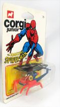 Spiderman - Corgi Junior Ref. 75 - Spidercopter (neuf en blister)