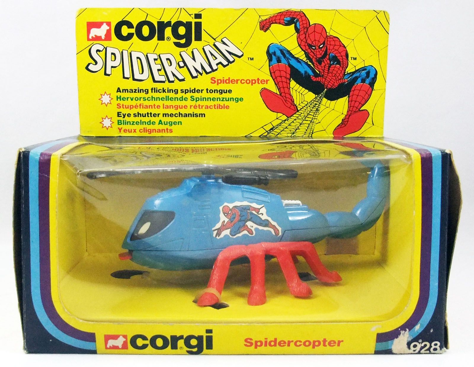 Spider-Man - Corgi Ref. 928 - Spidercopter (mint in box)