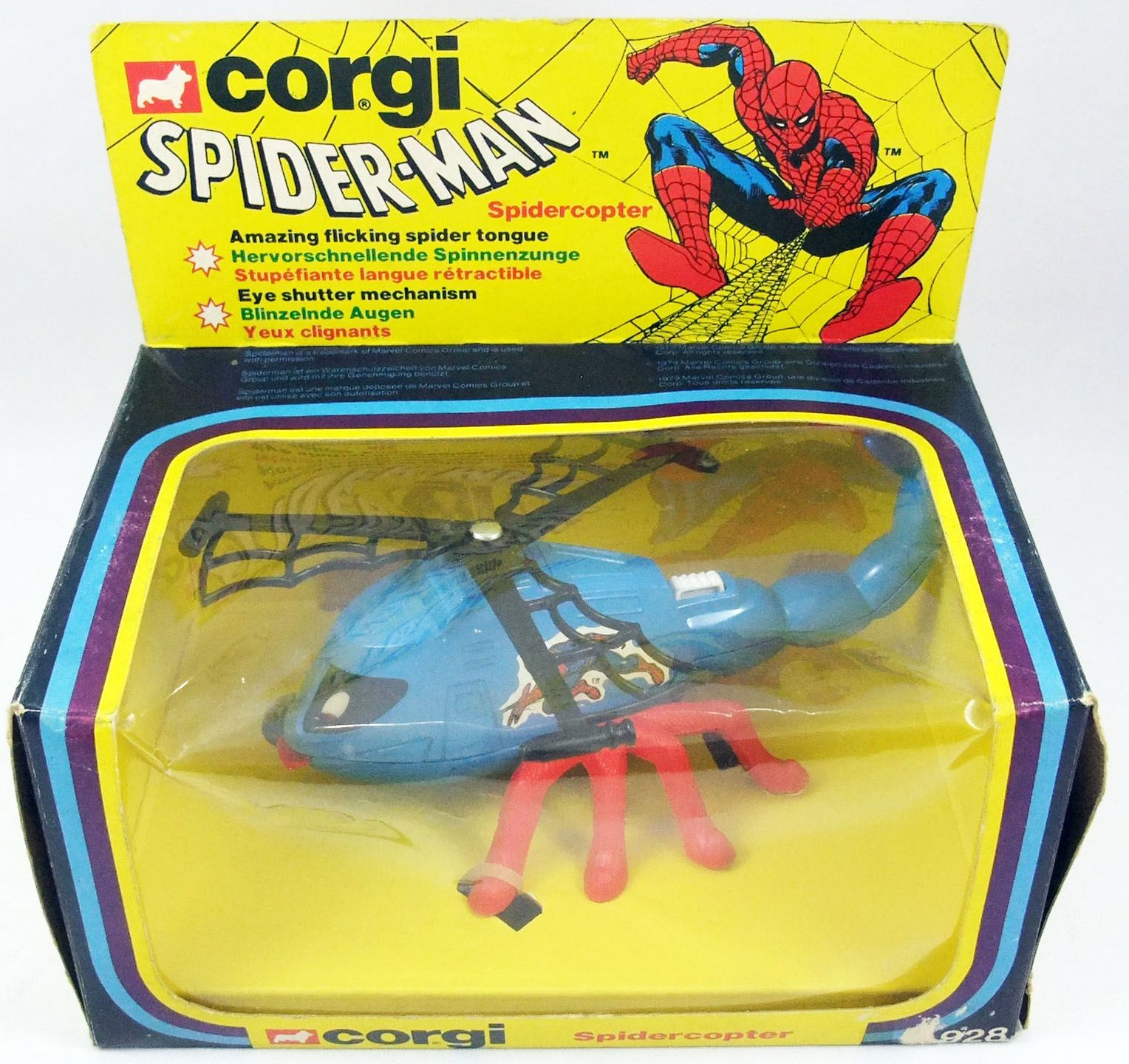 Spider-Man - Corgi Ref. 928 - Spidercopter (mint in box)