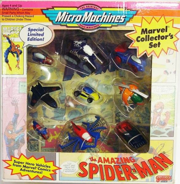 MicroMachines Titanium Series Spider-Man New & sealed 