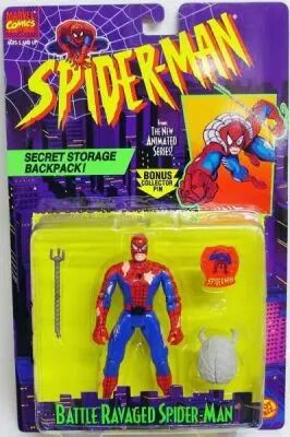 Spiderman - S�rie Anim�e - Battle Ravaged Spider-Man