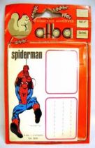 Spiderman- Alba -  School I.D. Stickers