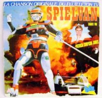 Spielvan Original French TV series Soundtrack - Mini-LP Record - AB Kids 1988