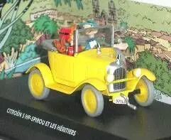 Spirou et Fantasio - 5 Voitures - Editions Atlas - 2008