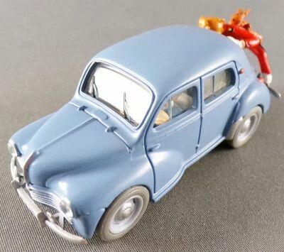 Spirou - Atlas Edtions Vehicle - Renault 4CV from Bad Head (Mint no box)