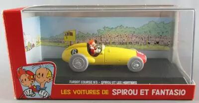 Spirou - Atlas Edtions Vehicle - The Turbot Course N�6 from Spirou et les H�ritiers (Mint in box)