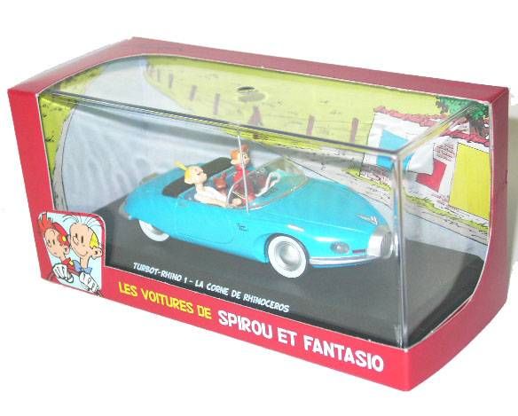 turbot-rhino 1 horn rhinoceros Details about   Fil6 1/43 car collection spirou show original title