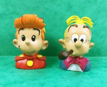 Spirou - Comics Spain PVC Figures - Spirou and Fantasio\'s  busts