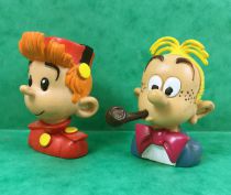 Spirou - Comics Spain PVC Figures - Spirou and Fantasio\'s  busts