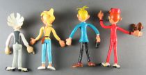 Spirou - Figurine Flexible Quick - Spirou Spip Fantasio Seccotine Comte de Champignac & Magic Box 