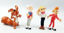 Spirou - Figurine Prémium Bonbons Léo - Champignac, Spirou, Fantasio & Spip