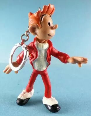 Spirou - Figurine PVC Plastoy - Spirou (Reporter) Porte-cl�s