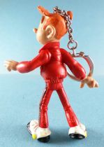 Spirou - Plastoy PVC Figure - Spirou (Reporter) Keychain