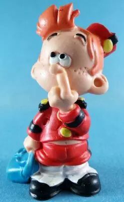 Spirou - Plastoy PVC Figure - The Small Spirou (schoolboy)