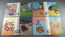 Spirou - Série Complète de 36 Cartes Postales Trésor Journal Franquin 1985