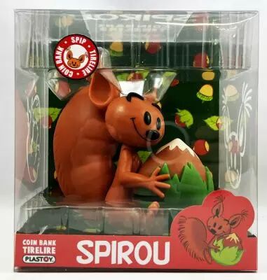 Spirou - Tirelire Plastoy - Spip 