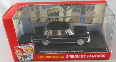 Spirou - V�hicule Editions Atlas - L\'Alfa Romeo 2000 1958 de Spirou et les Hommes Bulles