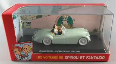Spirou - V�hicule Editions Atlas - La Jaguar XK 120 de Vacances sans Histoires