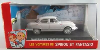Spirou - V�hicule Editions Atlas - La Panhard Dyna Z 1954 de Spirou et les Hommes Bulles