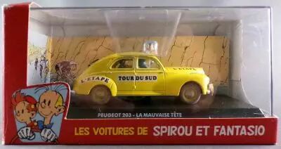 Spirou - V�hicule Editions Atlas - La Peugeot 203 de La mauvaise t�te (neuve en boite)