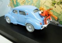 Spirou - Véhicule Editions Atlas - La Renault 4CV - La mauvaise tête (neuve en boite)