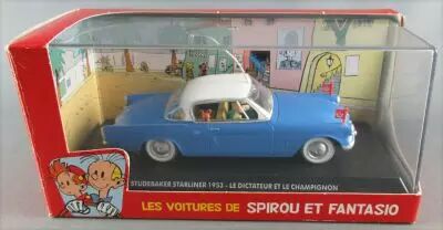 Spirou - V�hicule Editions Atlas - La Studebaker Starliner 1953 du Dictateur & le Champignon (neuve en boite)