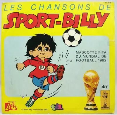 Sport-Billy - Disque 45Tours - Bande Originale S�rie Tv - Disques Ades 1981