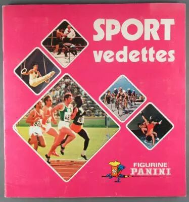 Sport Vedettes - Multi-Sports - Album Panini 1974 Complet