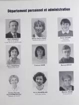 Sports Journal l\'Equipe - Trombinoscope - Tout le Personnel Ann&eacute;es 80 