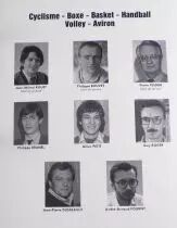 Sports Journal l\'Equipe - Trombinoscope - Tout le Personnel Ann&eacute;es 80 